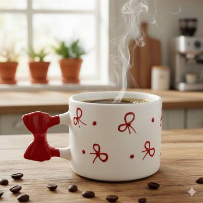 KIRMIZI KURDELE - 3D-KURDELE KUPA - 3D - 1