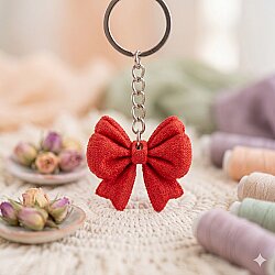 KIRMIZI KURDELE-ANAHTARLIK - 3D - 5Lİ - 