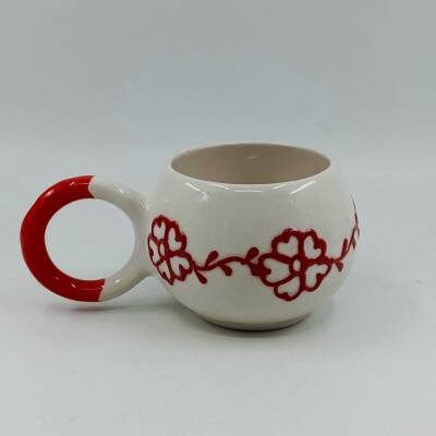 KIRMIZI YONCA - 3D-BALONCUK KUPA - 3D - 1