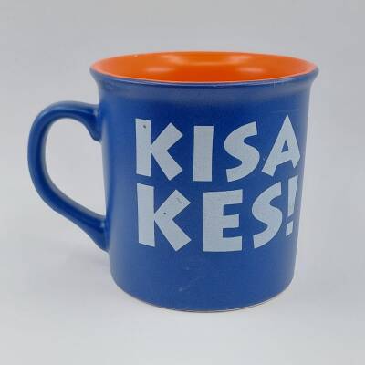 KISA KES-İDA KUPA - LACİVERT SAP LACİVERT GÖVDE TURUNCU İÇ - 1