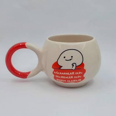 KISKANANLAR OLDU DELİRENLER - BALONCUK KUPA - KIRMIZI SAP - 1