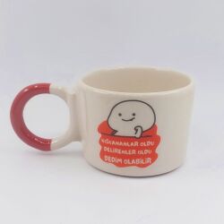 KISKANANLAR OLDU DELİRENLER - DÜĞÜM KUPA - KIRMIZI SAP - 