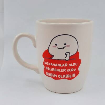 KISKANANLAR OLDU DELİRENLER - OVAL KUPA - TRANSPARAN SAP - 1