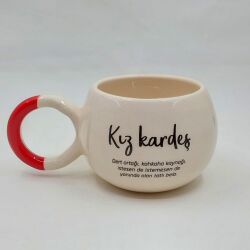 KIZ KARDEŞ - BALONCUK KUPA - KIRMIZI SAP - 