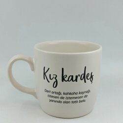 KIZ KARDEŞ-BODUR KUPA - TRANSPARAN - 