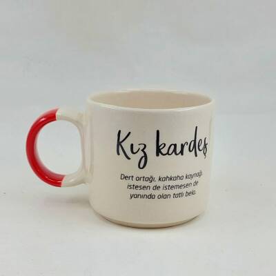 KIZ KARDEŞ - D KUPA - KIRMIZI SAP - 1