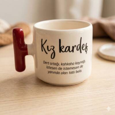 KIZ KARDEŞ - T KUPA - KIRMIZI SAP - 1