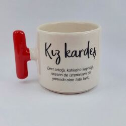 KIZ KARDEŞ - T KUPA - KIRMIZI SAP - 