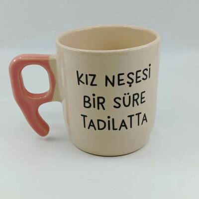 KIZ NEŞESİ BİR SÜRE TADİLATTA-NONA KUPA - PEMBE SAP - 1