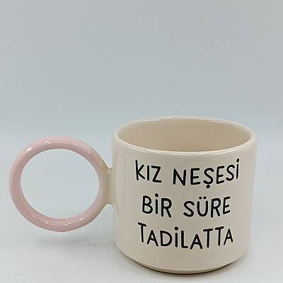 KIZ NEŞESİ BİR SÜRE TADİLATTA-O KUPA - PEMBE SAP - 1