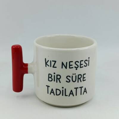KIZ NEŞESİ BİR SÜRE TADİLATTA-T KUPA - KIRMIZI SAP - 1
