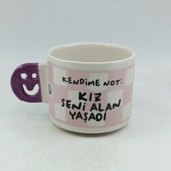 KIZ SENİ ALAN YAŞADI-SMİLE KUPA - LİLA SAP - 