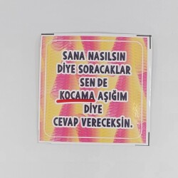 KOCAMA AŞIĞIM DİYE CEVAP-STİCKER TEKLİ - TEKLİ - 