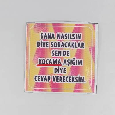 KOCAMA AŞIĞIM DİYE CEVAP-STİCKER TEKLİ - TEKLİ - 1