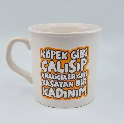 KÖPEK GİBİ ÇALIŞIP-İDA KUPA - TRANSPARAN SAP - 1