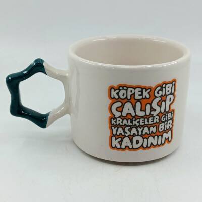 KÖPEK GİBİ ÇALIŞIP - YILDIZ KUPA - YEŞİL SAP - 1