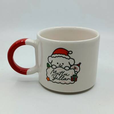 KÖPEKÇİK MUTLU YILLAR-D KUPA - KIRMIZI SAP - 1