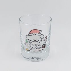 KÖPEKÇİK MUTLU YILLAR-SHOT BARDAĞI - ŞEFFAF - 