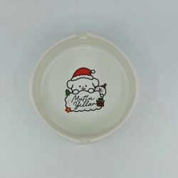 KÖPEKÇİK MUTLU YILLAR-YUVARLAK KÜLLÜK - TRANSPARAN GÖVDE - 