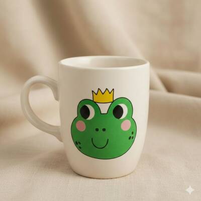 KRAL KURBAĞA-OVAL KUPA - TRANSPARAN SAP - 1