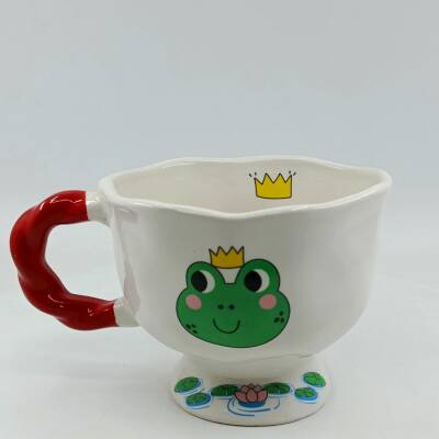 KRAL KURBAĞA-SET-BALERİN KUPA - KIRMIZI SAP - 1