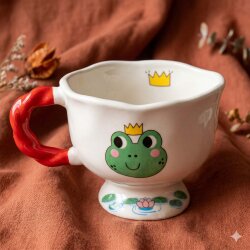 KRAL KURBAĞA-SET-BALERİN KUPA - KIRMIZI SAP - 