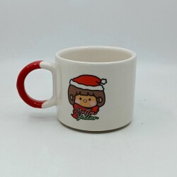 KÜÇÜK KIZ MUTLU YILLAR-D KUPA - KIRMIZI SAP - 