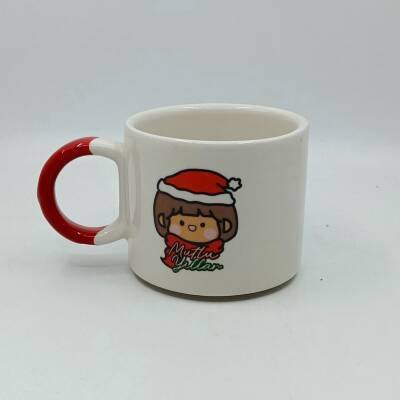 KÜÇÜK KIZ MUTLU YILLAR-D KUPA - KIRMIZI SAP - 1