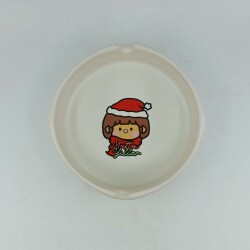 KÜÇÜK KIZ MUTLU YILLAR-YUVARLAK KÜLLÜK - TRANSPARAN GÖVDE - 