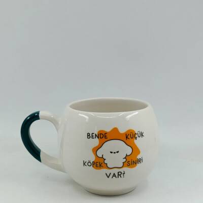 KÜÇÜK KÖPEK SİNİRİ-BALON KUPA - YEŞİL SAP - 1