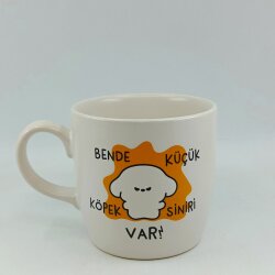 KÜÇÜK KÖPEK SİNİRİ-BODUR KUPA - TRANSPARAN - 