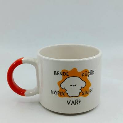 KÜÇÜK KÖPEK SİNİRİ-D KUPA - TURUNCU SAP - 1