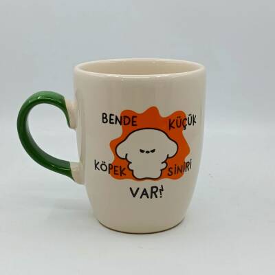 KÜÇÜK KÖPEK SİNİRİ-OVAL KUPA - YEŞİL SAP - 1