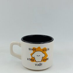 KÜÇÜK KÖPEK SİNİRİ-VENUS KUPA - SİYAH İÇ - 