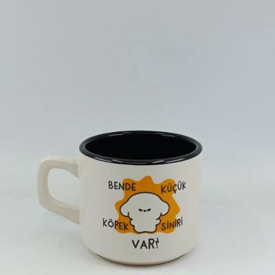 KÜÇÜK KÖPEK SİNİRİ-VENUS KUPA - SİYAH İÇ - 1