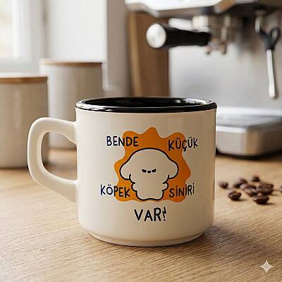 KÜÇÜK KÖPEK SİNİRİ-VENUS KUPA - SİYAH İÇ - 1