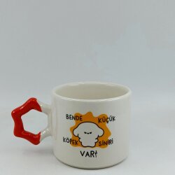 KÜÇÜK KÖPEK SİNİRİ-YILDIZ KUPA - TURUNCU SAP - 