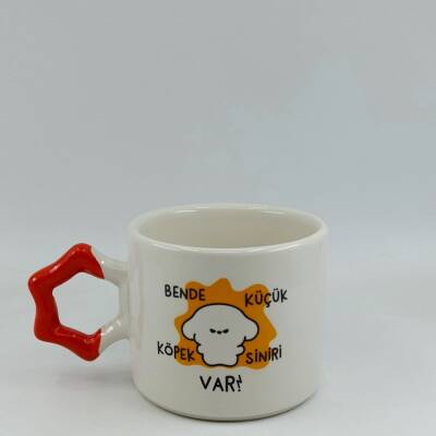 KÜÇÜK KÖPEK SİNİRİ-YILDIZ KUPA - TURUNCU SAP - 1