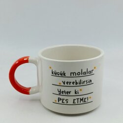 KÜÇÜK MOLALAR VEREBİLİRSİN-D KUPA - TURUNCU SAP - 