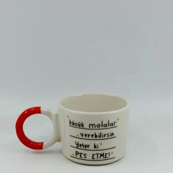 KÜÇÜK MOLALAR VEREBİLİRSİN-DÜĞÜM KUPA - TURUNCU SAP - 