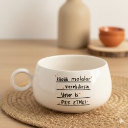 KÜÇÜK MOLALAR VEREBİLİRSİN-LUNA KUPA - TRANSPARAN - 