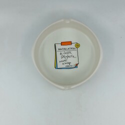 KÜÇÜK ŞEYLERLE MUTLU OLMAYI DENE-YUVARLAK KÜLLÜK - TRANSPARAN GÖVDE - 