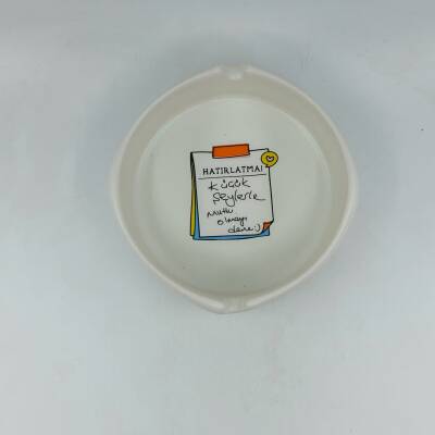 KÜÇÜK ŞEYLERLE MUTLU OLMAYI DENE-YUVARLAK KÜLLÜK - TRANSPARAN GÖVDE - 1