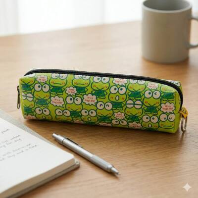 KURBAĞA- ITS A FROGS LİFE -DERİ KALEM KUTU - TEKLİ - 1