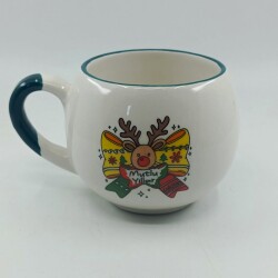 KURDELE GEYİK MUTLU YILLAR-BALON KUPA - YEŞİL SAP YEŞİL TURNET - 