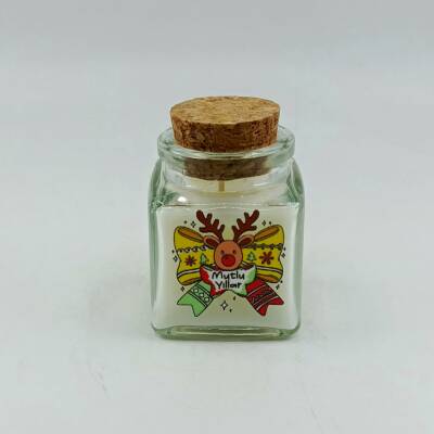 KURDELE GEYİK MUTLU YILLAR-TIPALI MUM - TEKLİ - 1