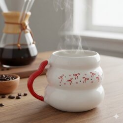 KURDELE-KOVAN KUPA - KIRMIZI SAP - 