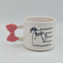 KURDELEMİ TAKTIM-KURDELE KUPA - PEMBE SAP - 