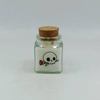 KURU KAFA VE GÜL-TIPALI MUM - TEKLİ - 1