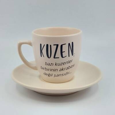 KUZEN-KLASİK TÜRK KAHVESİ FİNCANI - TRANSPARAN GÖVDE - 1